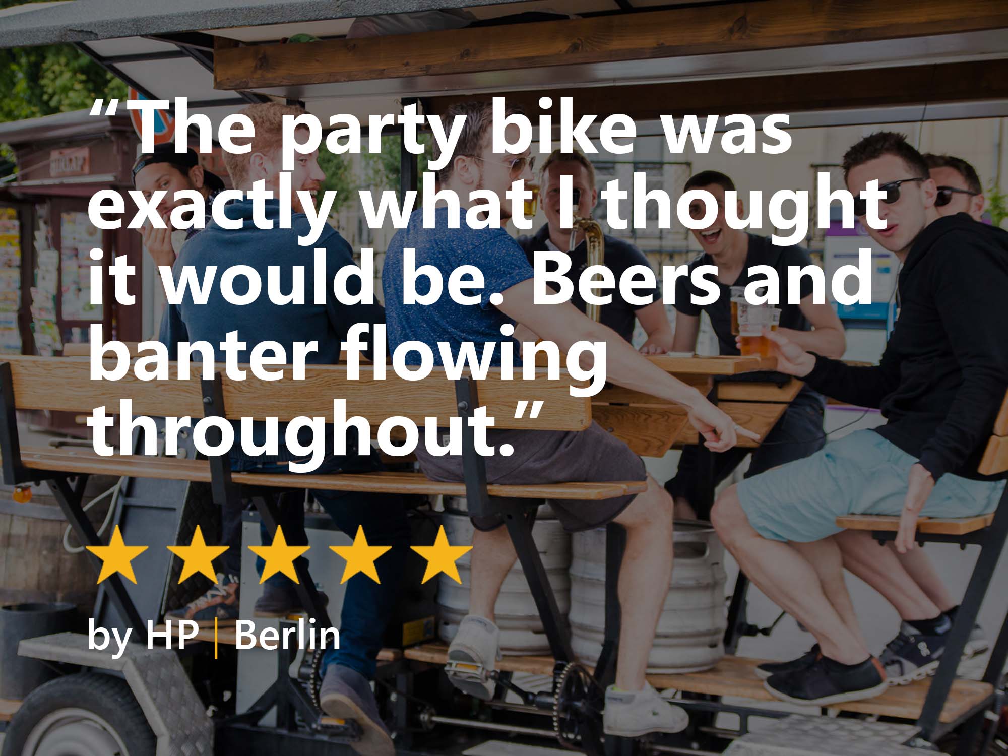 Beerbikes customer review
