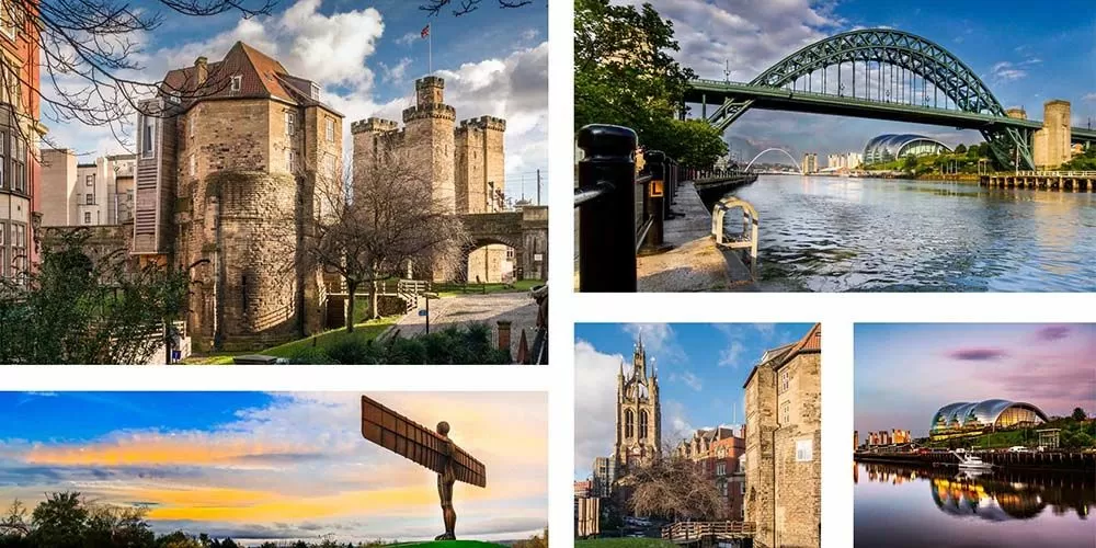 Newcastle Travel Guide Collage